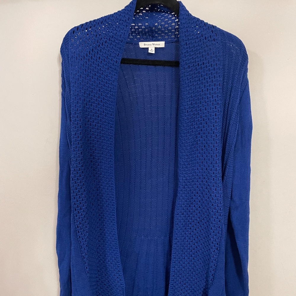 Blue Cardigan
